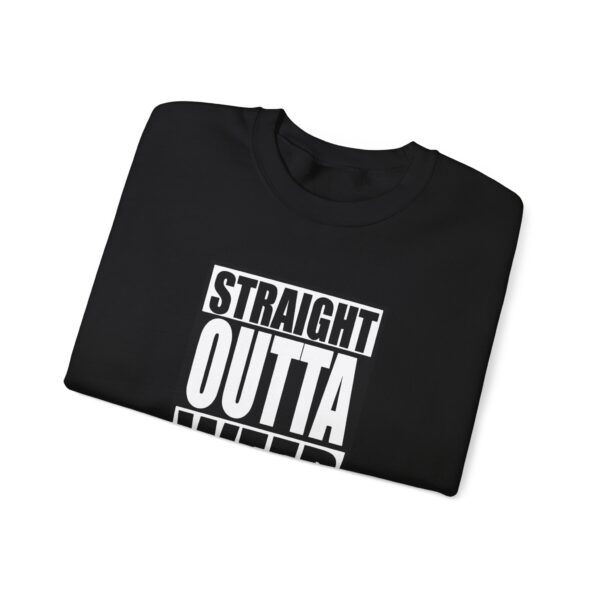 Straight Outta Weed Funny Marijuana Sweatshirt - Image 3
