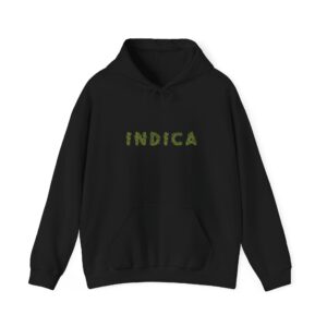 Indica Flower Graphic Marijuana Hoodie