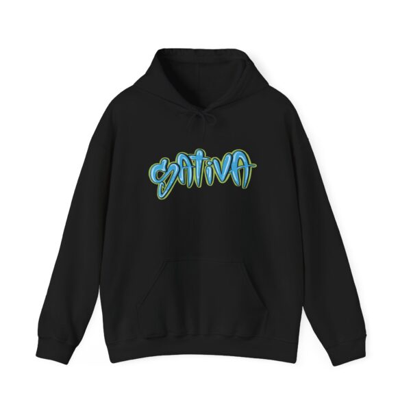 Sativa Graffiti Graphic Weed Hoodie