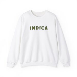 Indica Flower Graphic Weed Sweatshirt