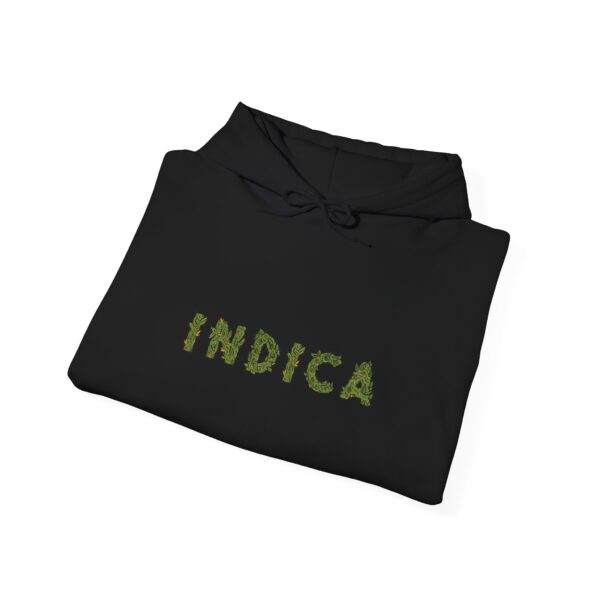Indica Flower Graphic Marijuana Hoodie - Image 3