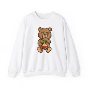 Smoky Bear Funny Weed Sweatshirt