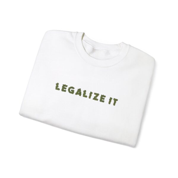 Legalize It Graphic Weed Sweatshirt - Image 3