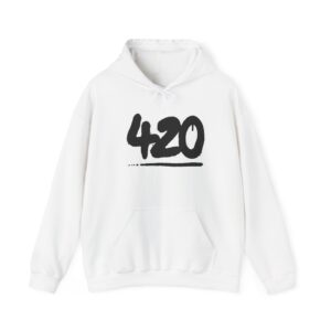 420 Tag Graphic Weed Hoodie