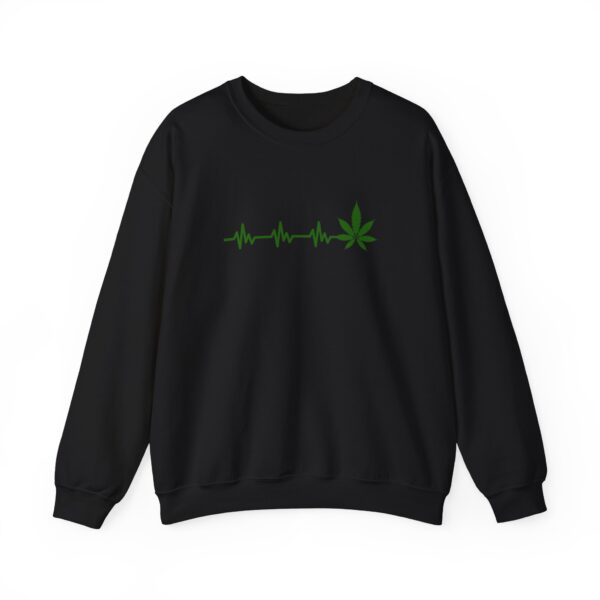 Weed Heartbeat 420 Sweatshirt