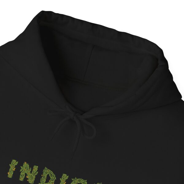 Indica Flower Graphic Marijuana Hoodie - Image 4