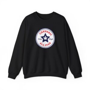 Cannabis All Star Funny Weed Sweatshirt