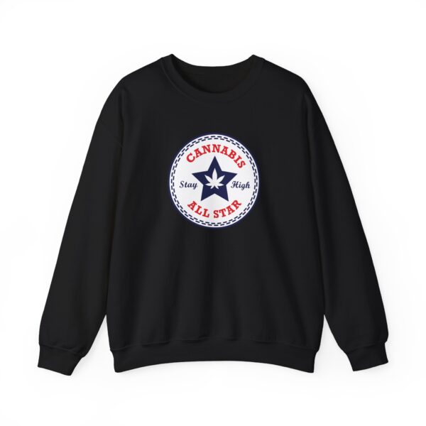 Cannabis All Star Funny Weed Sweatshirt
