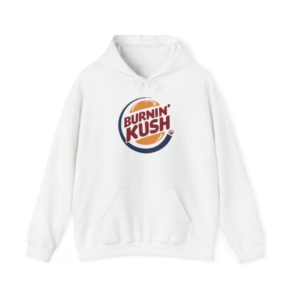 Burnin’ Kush Funny 420 Hoodie