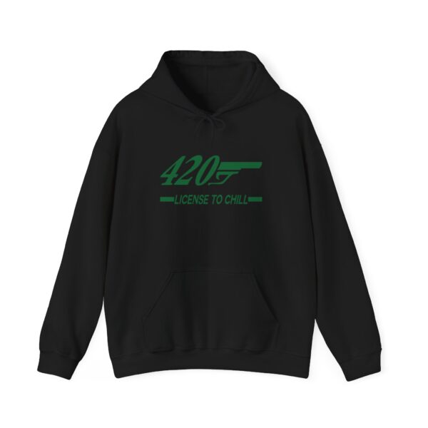 License to Chill Funny Weed Hoodie