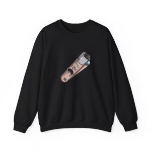 Clipper Rick Funny Marijuana Sweatshirt