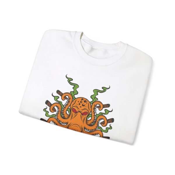 Octo Blunt Graphic Cannabis Sweatshirt - Image 3