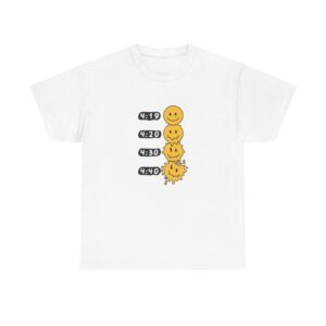Front of 40 Past 4 420 shirt