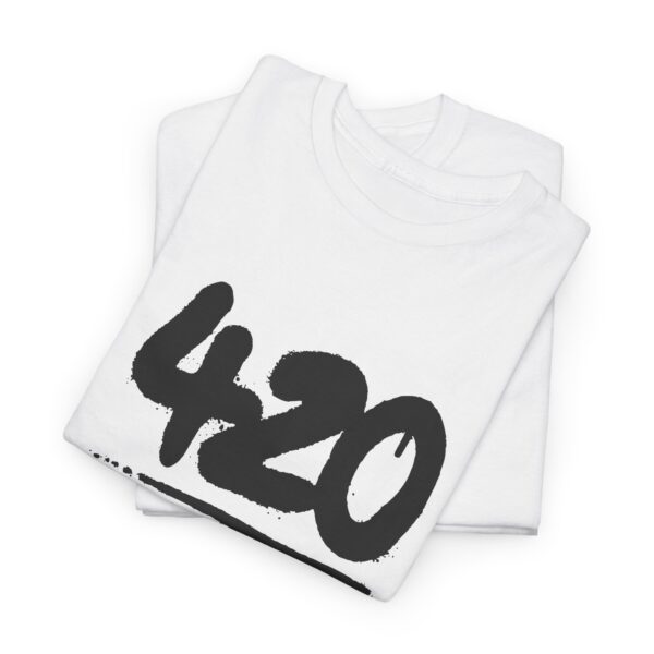 Folded 420 Tag 420 shirt