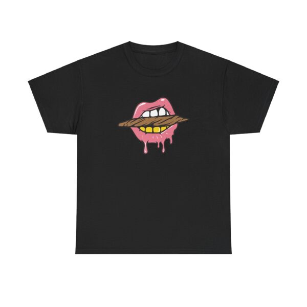 Front of Blunt Lips 420 shirt