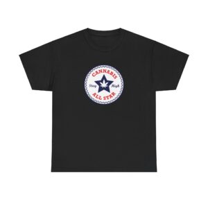 Front of Cannabis All Star 420 shirt