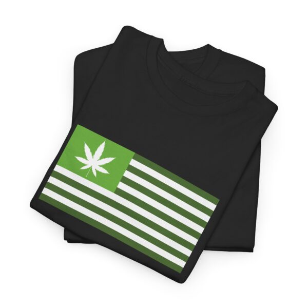 Folded CannAmerican Flag 420 shirt