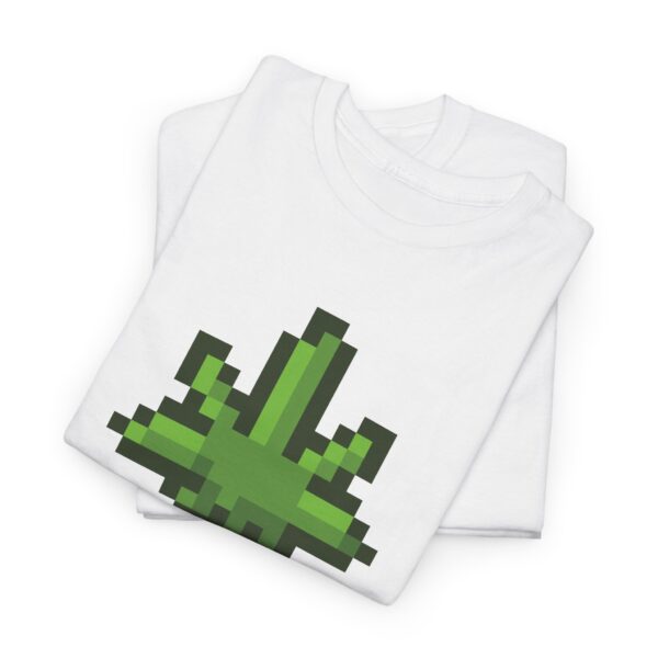 Folded Pixelated Pot Leaf 420 shirt