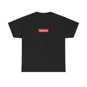Front of Sativa Supreme 420 shirt
