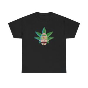 Front of Stoned Rick 420 shirt