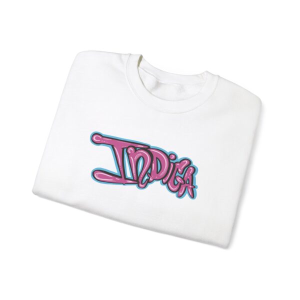Indica Graffiti Graphic 420 Sweatshirt - Image 3