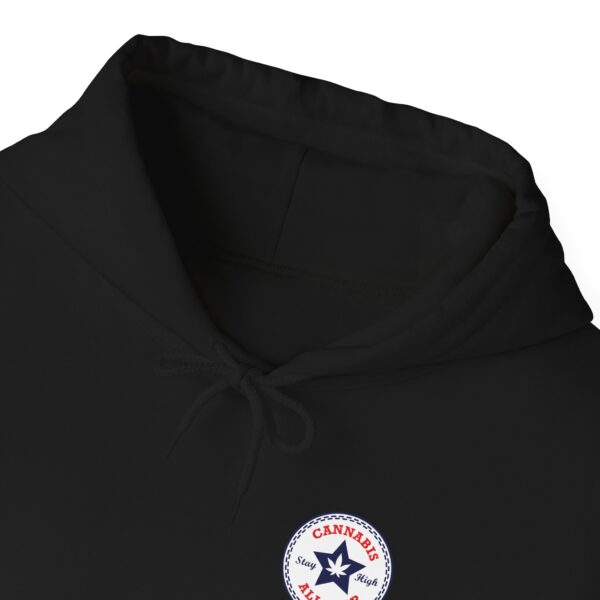 Cannabis All Star Funny Stoner Hoodie - Image 4