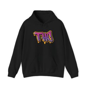 THC Graffiti Graphic Marijuana Hoodie