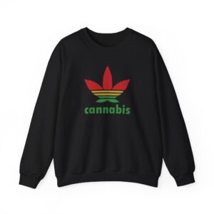 Cannabis Trefoil Funny Weed Sweatshirt