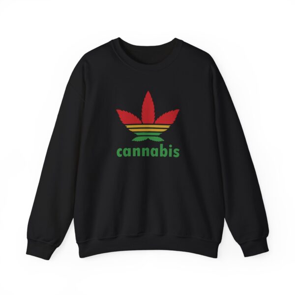 Cannabis Trefoil Funny Weed Sweatshirt