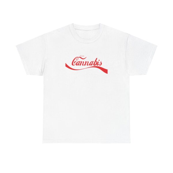Front of Enjoy Cannabis marijuana shirt
