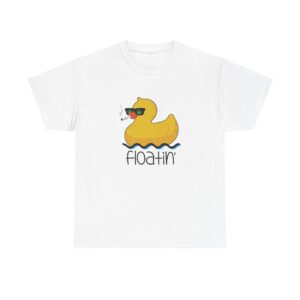 Front of Floatin' marijuana shirt
