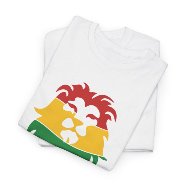 Folded Iron Lion marijuana shirt