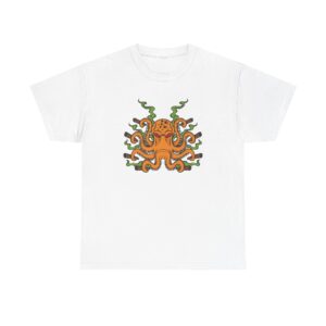 Front of Octo Blunt marijuana shirt