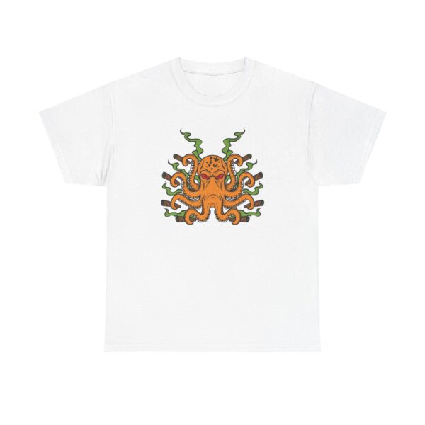 Front of Octo Blunt marijuana shirt
