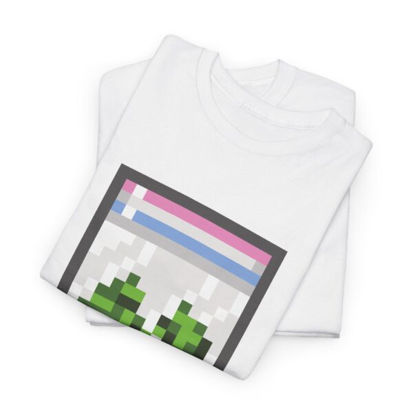 Folded Pixelated Baggie marijuana shirt