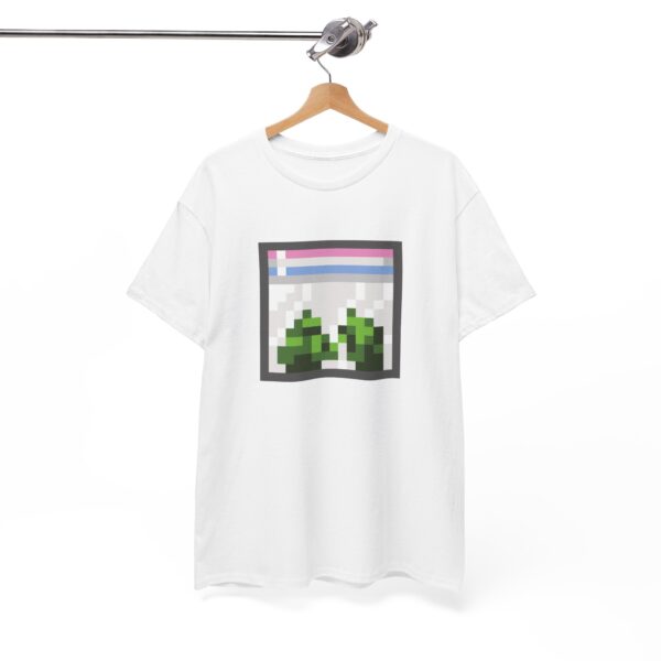 Hanging Pixelated Baggie marijuana shirt