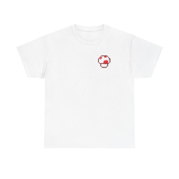 Pixelated Mushroom Graphic 420 T Shirt - Image 2
