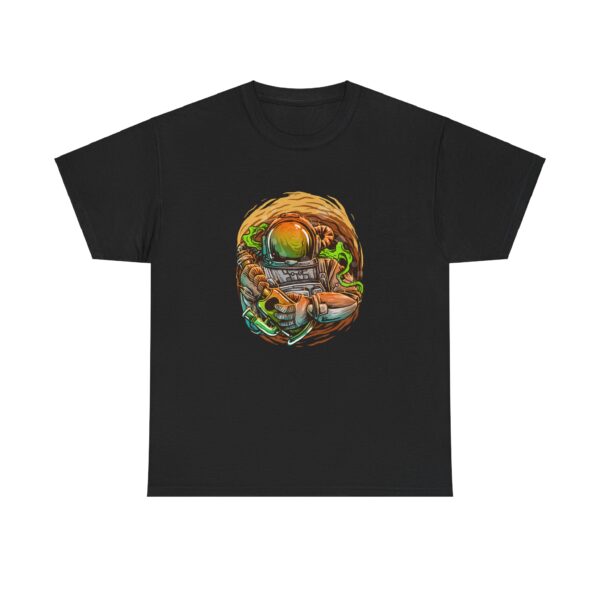 Front of Spaced Out marijuana shirt