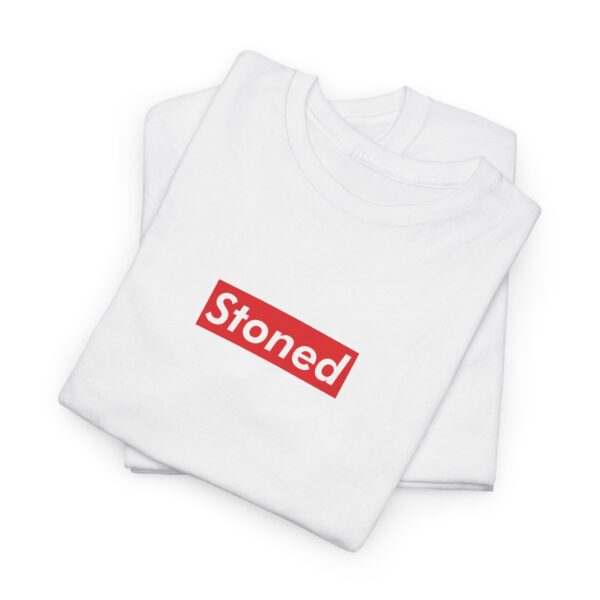 Folded Supremely Stoned marijuana shirt