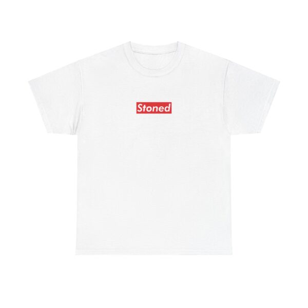 Front of Supremely Stoned marijuana shirt