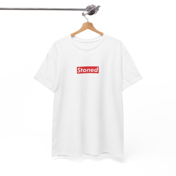 Hanging Supremely Stoned marijuana shirt
