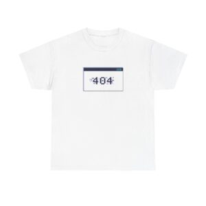 Front of 404 Error psychedelic shirt
