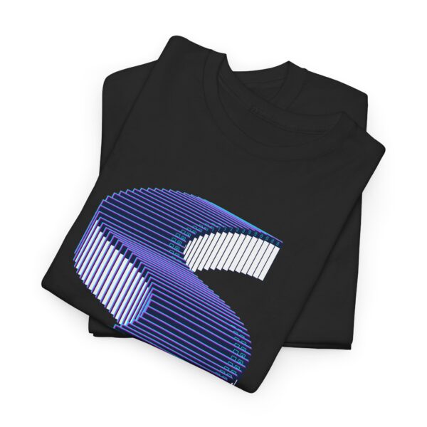 Folded Unidentified Error psychedelic shirt