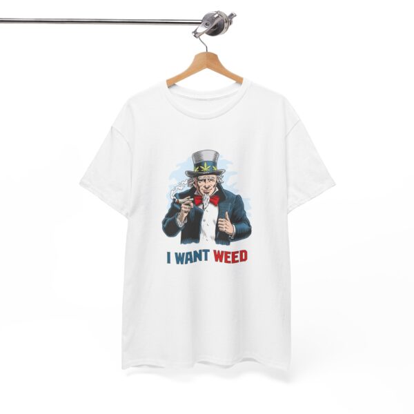 Hanging I Want Weed stoner shirt