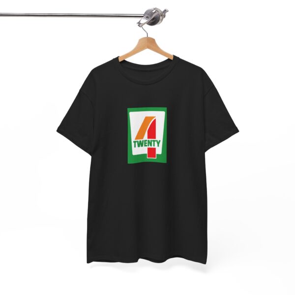 Hanging 4/20 Mart weed shirt