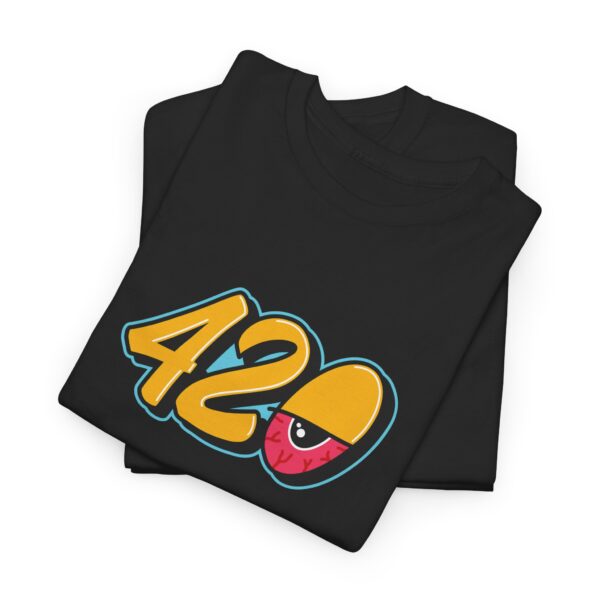 Folded 420 Eyes weed shirt