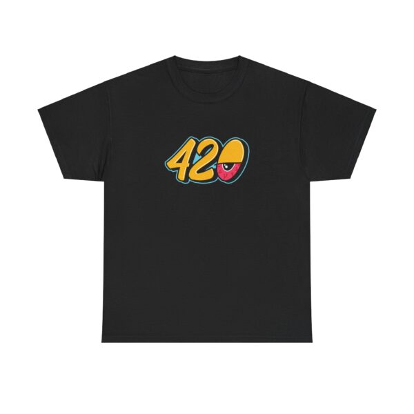 Front of 420 Eyes weed shirt