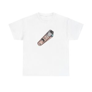 Front of Clipper Rick weed shirt