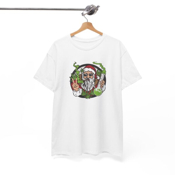 Hanging Santa Smokes weed shirt