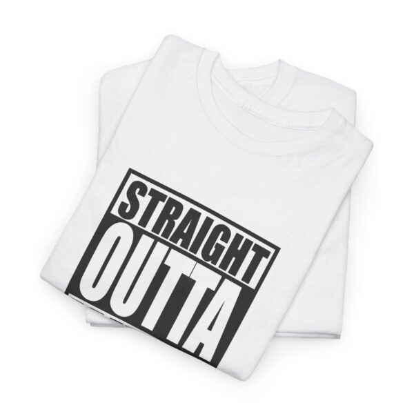 Folded Straight Outta Weed weed shirt